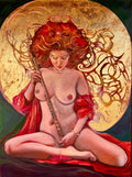 Capricorn Print on canvas