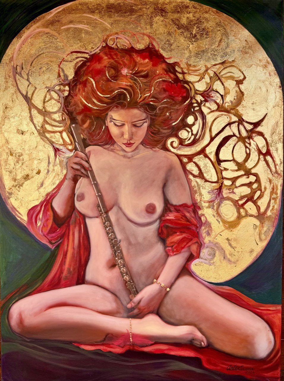 Capricorn Print on canvas