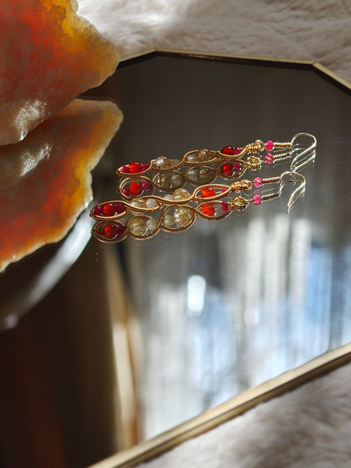 Aries Goddess Earrings