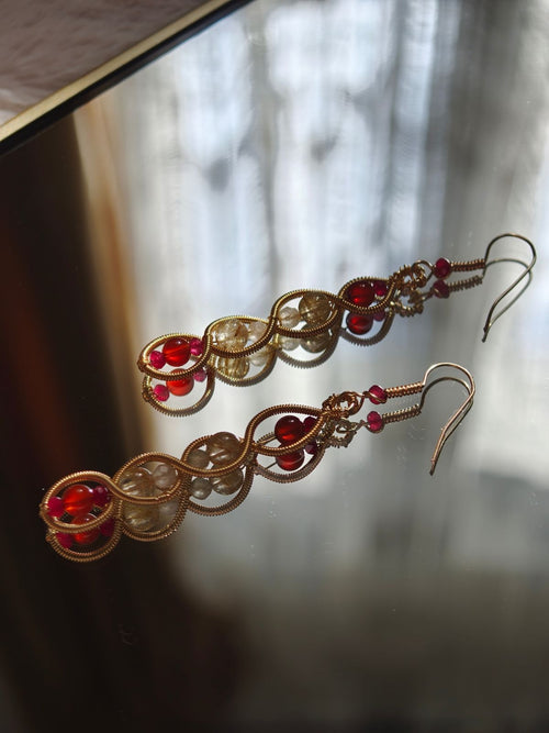 Aries Goddess Earrings