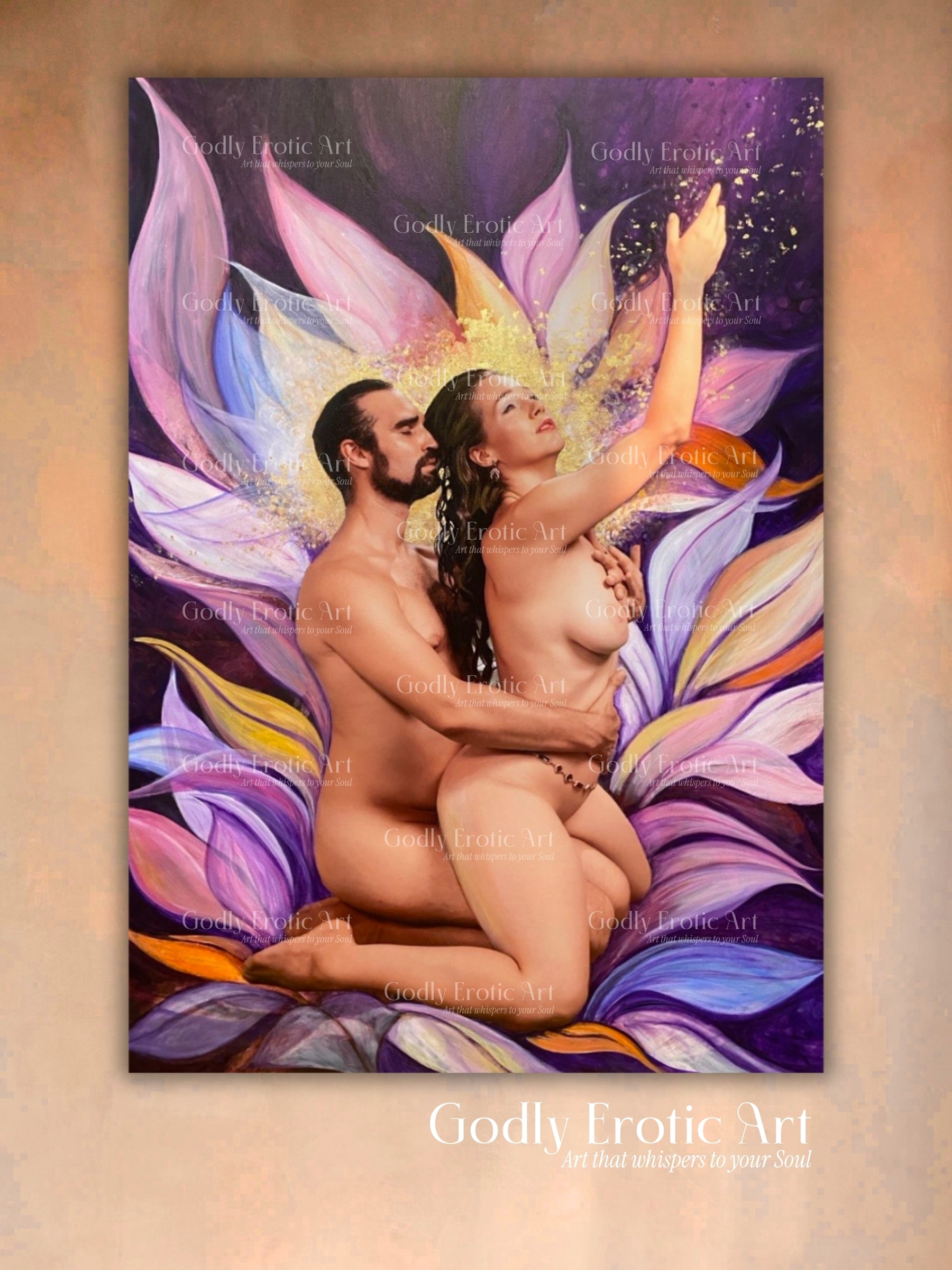 Unique Technique Photo Painting