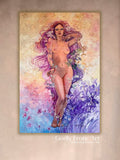 Libra Nature, print on canvas